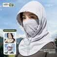 thumbnail image 3 of YEKEYI Balaclava Mask Sun UV Protection Balaclava Face Cover Hood Breathable Full Head Mask Cycling Skiing Fishing Hat, 3 of 9