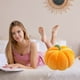 thumbnail image 5 of Cojín decorativo con forma de calabaza de Halloween de Kdkad, cojín decorativo con forma de calabaza, cojín de felpa de calabaza para Acción de Gracias, cojín decorativo de otoño para decoración de, 5 of 8