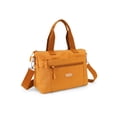 thumbnail image 2 of Gustave Women's Nylon Crossbody Shoulder Bag Multi Pockets Tote Handbag Purse Casual Lightweight Top Handle Satchels for Travel Work Daily - Yellow, 2 of 8