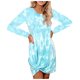 thumbnail image 2 of Ichuanyi liquidación moda corbata para mujer- sangeweweweweweweweweward vestido casual suelto cómoda ICHUANYI WER2023082210605, 2 of 9