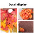 thumbnail image 4 of Guirnalda de puerta de otoño artificial Corona de otoño Colgante de pared Guirnalda artificial Flor, 4 of 9