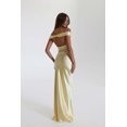 thumbnail image 3 of EASYBRAUS Satin Strapless Mermaid Evening Dress Women Long Formal Party Gown, 3 of 6