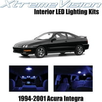 XtremeVision Interior LED for Acura Integra 1994-2001 6 pcs Blue Interior LED Kit   Installation Tool