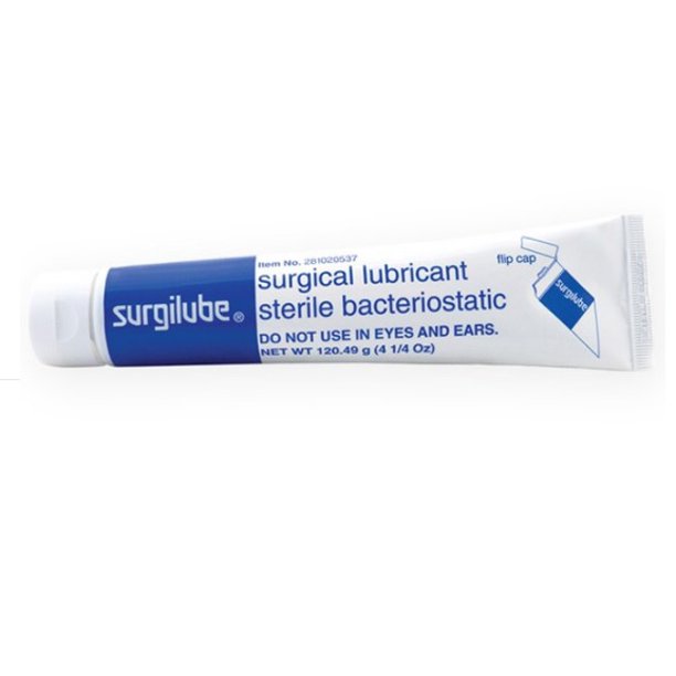 Surgilube Lubricating Jelly 4.25 oz. Tube Sterile, 281020537 EACH