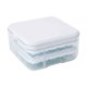 thumbnail image 2 of Fiudx Caja para Hacer Hielo, Bandeja de Hielo de Liberación Rápida, Diseño Flexible, Apilable, Fácil de Desmoldar, Sin Bpa, Ahorra Espacio, Limpieza Fácil, Barra para El Hogar, Tamaño 18 X 18 X 10 Cm, 2 of 3