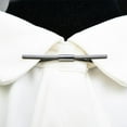 thumbnail image 4 of Pinzas de Metal para Cuello de Camisa Strade Fareast Limited Color Negro Paquete de 6, 4 of 8