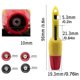 thumbnail image 4 of 2PCS Insulation Wire Piercing Puncture Probe Test Hook Clip with 2mm/4mm Socket Automotive Car Repair, 4 of 5