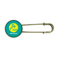 thumbnail image 1 of Maintain Peace Friendship Retro Metal Brooch Pin Clip Jewelry, 1 of 3