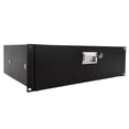 thumbnail image 2 of Cajón Rack Ktaxon 2U Acero con Cerradura 48x36x9 cm Negro, 2 of 5