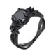 thumbnail image 1 of Sonducket Anillo de cobre a la moda para mujer, joyería personalizada, anillos delicados de piedra, accesorios decorativos para vestir, fiesta de Ropa, zapatos y accesorios Miscelánea Negro Sonducket AP014450-01, 1 of 6