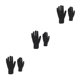 thumbnail image 3 of Minnieouse Guantes de punto térmicos de invierno para niñas, calentadores de manos, cubierta para envolver las manos, pantalla táctil, guante Type1 NO1, 3 of 6