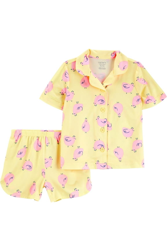 Baby and Toddler Pajama Coat Set, 2-Piece, Sizes 12M-5T