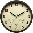 thumbnail image 1 of Bgsha Small Outdoor Clocks for Patio with Thermometer & Hygrometer Indoor Outdoor Use, 1 of 9