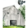 thumbnail image 3 of Parker, Jennifer Paxton 20x24 Black Modern Framed Museum Art Print Titled - 3-UP Weathered Barn II, 3 of 5