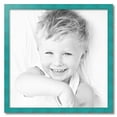 thumbnail image 2 of ArtToFrames 28" x 28" Turquoise Picture Frame, 28x28 inch Blue Wood Poster Frame (WOM-4588), 2 of 8