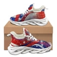 thumbnail image 1 of Zapatos vulcanizados unisex con estampado de bandera de Estados Unidos para enfermeras, otoño e invierno, con amortiguación, antideslizantes, para caminar, 1 of 6