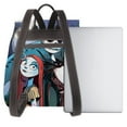 thumbnail image 3 of Goofa The Nightmare Before Christmas Pattern Leather Backpack Purse for Women Fashion Multipurpose Design Handbag Ladies Shoulder Bags Travel Backpack, 3 of 4