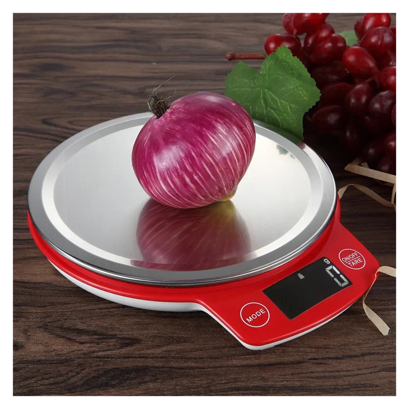 Stainless Steel Kitchen Scale,5kg Greater Goods Food Balance,High Utility Rate,Digital Display Show Weight In Grams,Ounces
