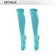 thumbnail image 3 of Calcetines de ciclismo Unique Bargains antideslizantes para exteriores, color azul cielo y púrpura, tamaño M, neutros y universales, 1 par, combinación de colores, lunares, 3 of 6
