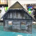 thumbnail image 3 of Wooden European House Diorama Battle Ruins Building Scenes, 3 of 8