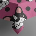 thumbnail image 5 of Cute Bulldogs Square Tablecloth,Waterproof Square Table Cover,Wipeable Spillproof Washable Table Cover for Home Kitchen Party Decor 52"x52"(132x132cm), 5 of 6