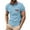 Blue, variant on FhsagQ Men's Shirts Men Shirts Tops Men'S Four Seasons Leisure Fashion Design Lapel Button Short Sleeve Men's Shirts Thong Comfortsoft Men Shirts Cotton White S