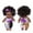 C, variant on Twfbrm Black Doll, Black American African Baby Doll for Kids, Cute Curly Black Girl Reborn Baby 8 Inch Vinyl Baby Toy, Christmas New Year Birthday Gifts for 3-5 Years Boys Girls