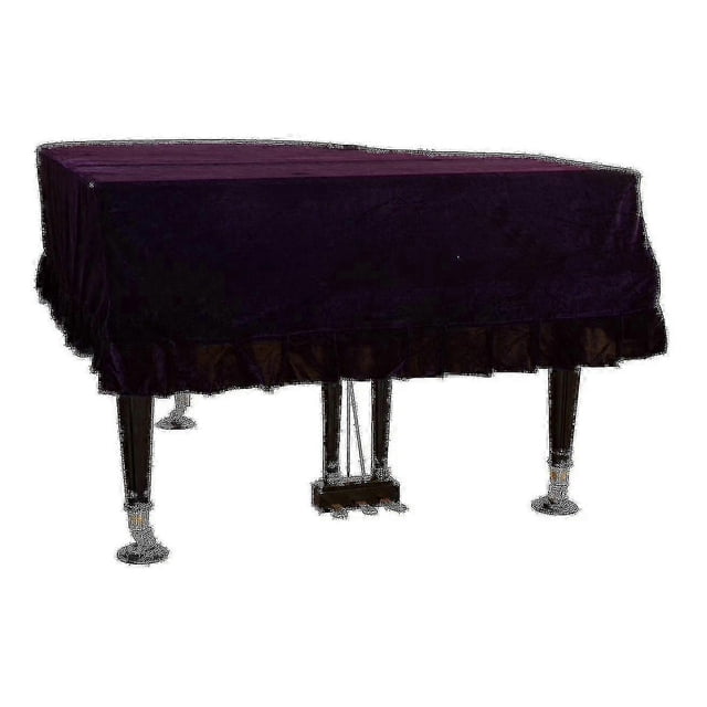 Funda de terciopelo para piano de cola, antiestática y antiadherente, Ash-hao p20241126245