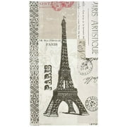 PAPERPRODUCTS DESIGN Napkin-Guest Towel/Buffet Size - "Paris Artistique" - Eiffel Tower Design-Paper