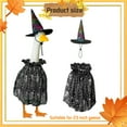 thumbnail image 4 of 100Fens Halloween Gooses Outfit Clothes For High Cement For Plastic Clothing Porch Clothes Garden Costume Halloween Ambience Decoration, 4 of 9