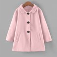 thumbnail image 5 of Vividxx Girls Jacket Toddler Girls Long Sleeve Winter Windproof Coat Jacket Kids Warm Party Outerwear Jackets Tops 1-2 Years, 5 of 7