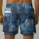 thumbnail image 5 of Pantalones cortos de playa holgados de verano para hombre, con bolsillos, para nadar., 5 of 6