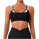 thumbnail image 1 of Sujetáneos Deportivos Acolchados para Mujeres Color-Bloqueado de Alta Resistencia Amortiguador de Choques Elástico Respirable Entrenamiento Gimnasio Yoga Uso Diario, 1 of 5