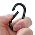 thumbnail image 4 of SIEYIO Carabiner Clip Oval Shape Climbing Buckle Aluminum Alloys Heavy Locking Hook, 4 of 11