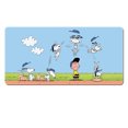 thumbnail image 1 of Alfombrilla de ratón para videojuegos Anime Snoopy, tamaño grande, 80 x 30 cm, goma, 1 of 1