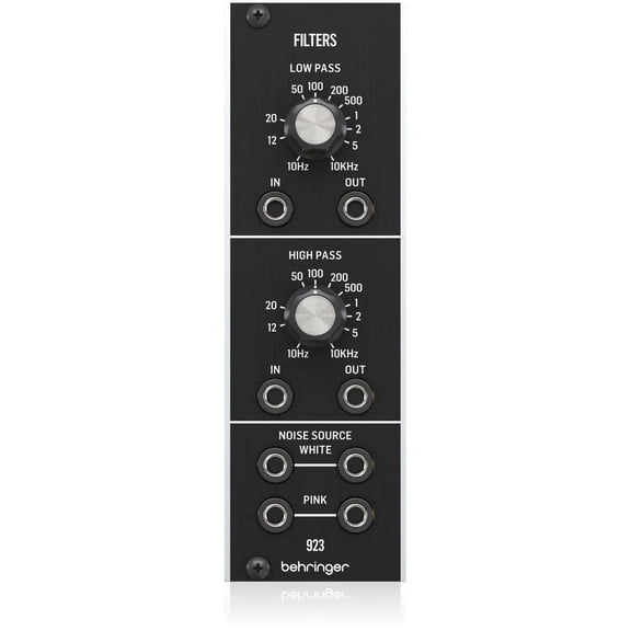 Behringer 923 Filters Legendary Analog Dual Filter Module for Eurorack