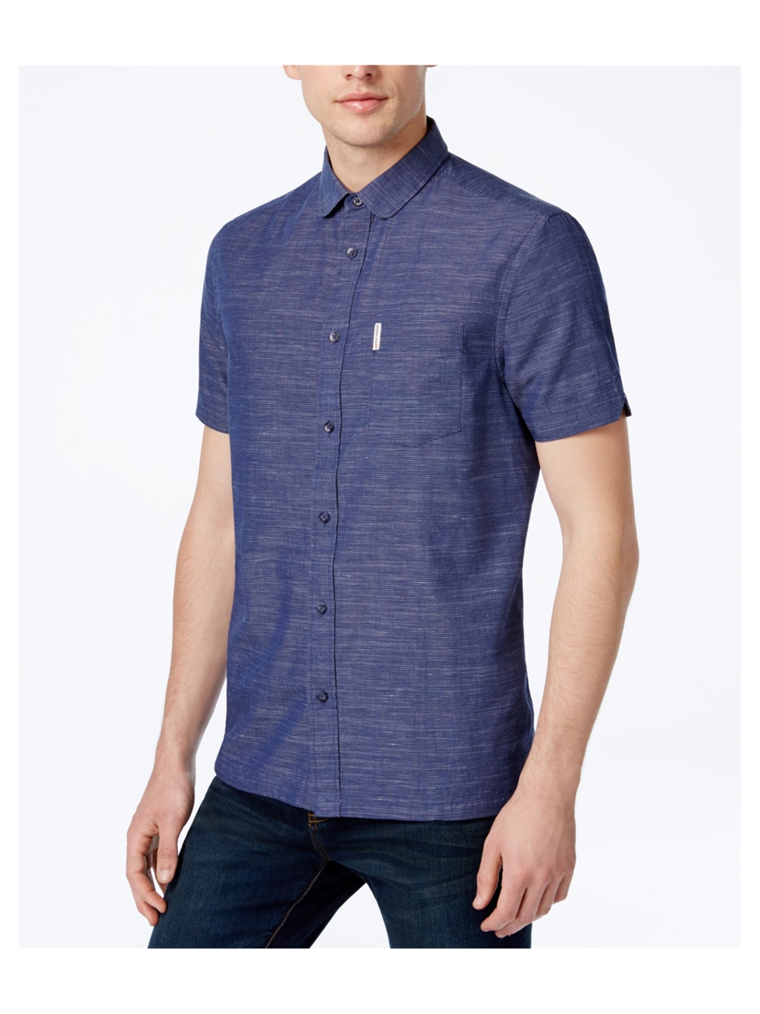 Ben Sherman Mens End-On-End Button Up 