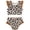 Leopard, variant on Lanbubble Girls Ruffle Tankini Swimsuit High Waisted 2 Piece Bathing Suit Beach Swimwear For Toddler Girl 5-6 Years