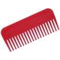 thumbnail image 3 of Wide Tooth Comb and Large Hair Detangling Comb for Long Hair, Curly Hair, Wet Hair, No Handle Detangler Comb Styling Shampoo Comb Red, 3 of 9