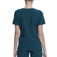 thumbnail image 3 of Scrubstar Women's Fashion Premium Performance Mock Wrap Scrub Top, 3 of 9