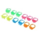 thumbnail image 1 of 12 Piezas de Anillos de Plástico para Niños de Colores Mezclados, Joyería, Juguetes para Juegos de Simulación Al Azar Gloria Juguete de la joyería de los niños, 1 of 8