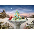thumbnail image 1 of Cuadros Decorativos 5D bricolaje taladro redondo completo diamante pintura árbol de Navidad nieve decoración (NH691) Likrtyny embutido en tela, 1 of 7