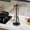 Black, variant on Kitchen Countertop Rotating Utensil Holder, 360° Rotatable Cooking Utensils Stand with Swivel Hooks, Tool Hanging Organizer Rack