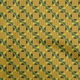 thumbnail image 1 of oneOoneCottonJerseyDarkOliveGreenFabricTribalDiyClothingQuiltingFabricPrintFabricByYard58InchWide, 1 of 4
