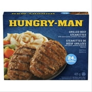 Hungry-Man® Steakette de boeuf grillée