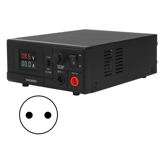Convertidor de CA a CC fuente de alimentación 30 A 13,8 V ajustable