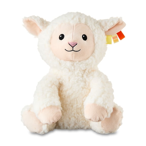 Spark.Create.Imagine Plush Lamb, White, 10.5"