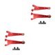 thumbnail image 2 of Vogacara Brazos superiores delanteros de aluminio para 1/14 MJX Hyper Go 14209 14210 Brazos superiores de aluminio Premium mejorados Rojo Rojo 2Conjunto, 2 of 6