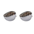 thumbnail image 1 of Sonducket 2 piezas Snare Bass Ears Metal piezas de repuesto de un solo extremo conjunto de conectores de plata profesional tienda de instrumentos Accesorios para instrumentos musicales, 1 of 6