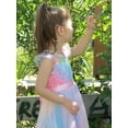 thumbnail image 4 of Arshiner Girls Toddler Dress Summer Ruffle Sleeve Mesh A Line Formal Party Tulle Dresses with Pockets, 4 of 6